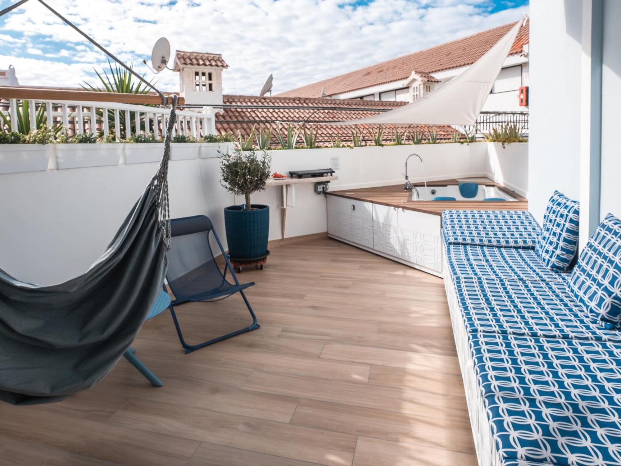 Wow Apartment With Private Jacuzzi And 2 Terraces In Los Christianos Los Cristianos  Exterior foto